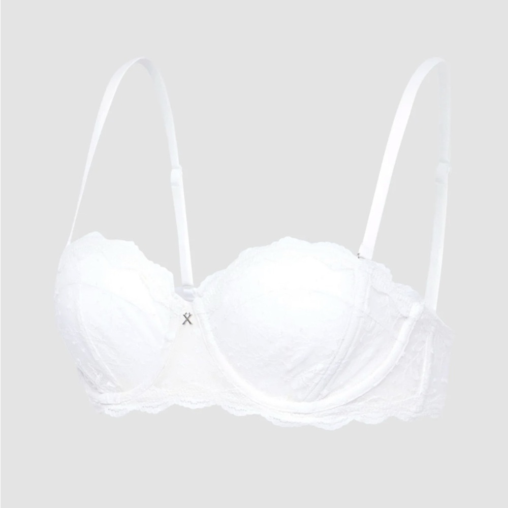 Savage X Fenty White Smooth Balconette Bra